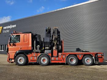 DAF CF 510 8x2 / PALFINGER 110 tm - JIB - WINCH